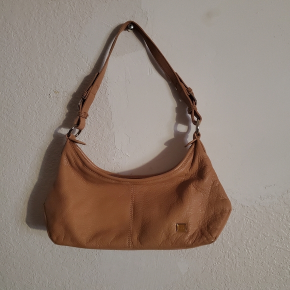 The Sak Mini Hobo Style Leather Shoulder Bag Purse - Picture 2 of 8